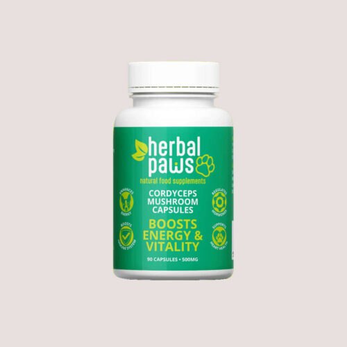 Herbal Paws Cordyceps Mushroom 90 Capsules
