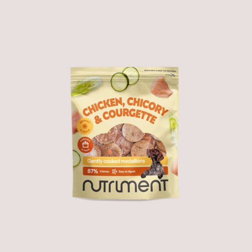 Nutriment Gently Cooked Chicken Chicory & Courgette Medallions