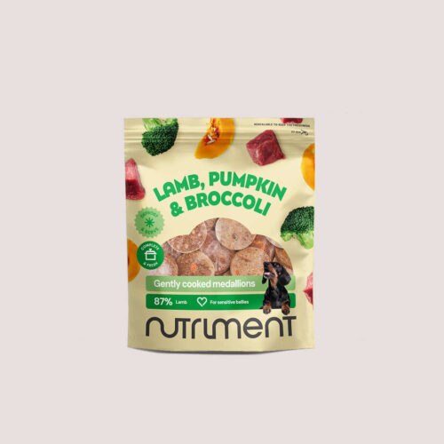 Nutriment Gently Cooked Lamb Pumpkin & Broccolli Medallions 800g