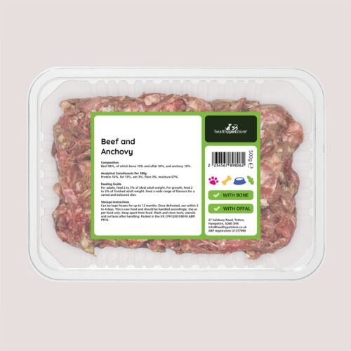 Raw Minced Beef & Anchovy