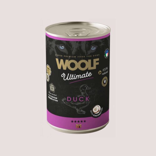 Woolf Ultimate Duck With Coconut Dog Wet Food 400g