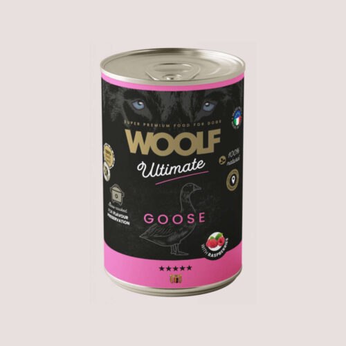 Woolf Ultimate Goose With Raspberry Dog Wet Food 400g