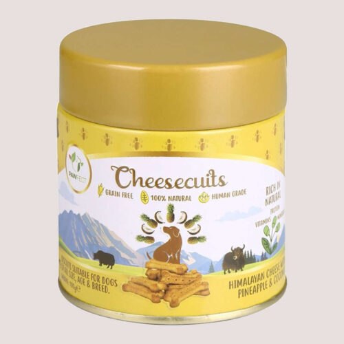 Pawfect Cheesecuits Cheese Dog Biscuits With Pineapple & Coconut 100g