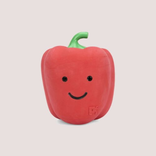 Pet Face Red Pepper Latex Dog Toy