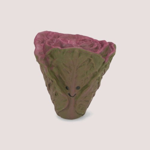 PetFace Red Lettuce Latex Dog Toy