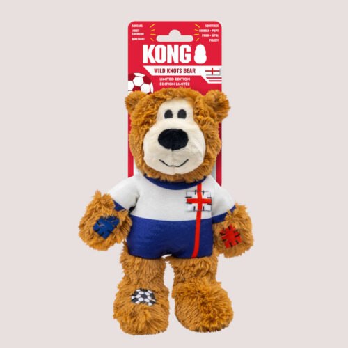 KONG Wild Knots Soccer Bear England