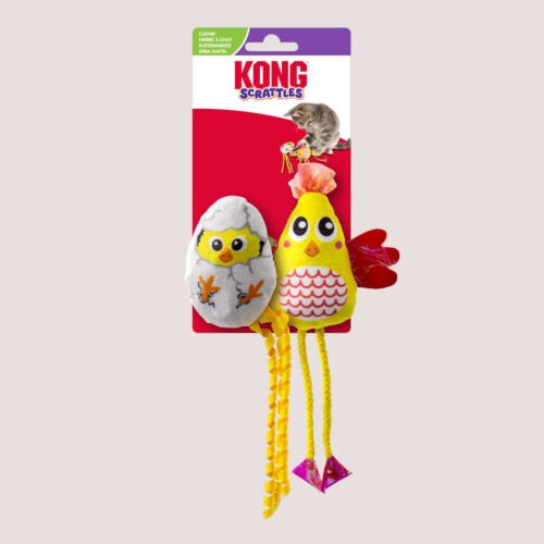 KONG Cat Scrattles Chicken