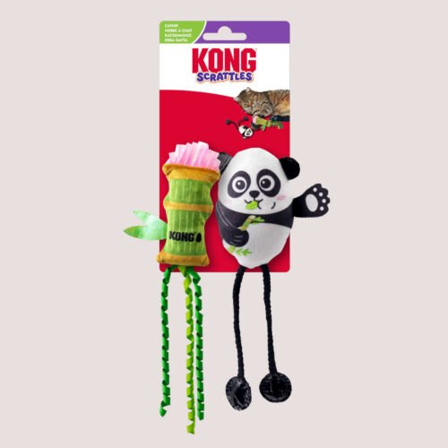 KONG Cat Scrattles Panda