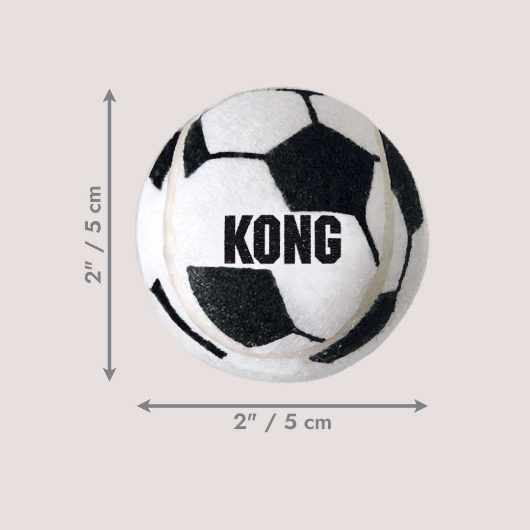 KONG Sports Soccer Balls Small 3 Pack