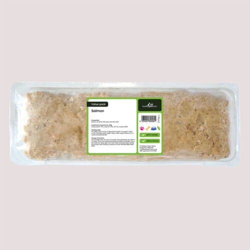 Raw Minced Salmon With Bone 1.5kg