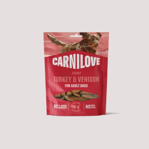 Carnilove Jerky Turkey & Venison Dog Treat