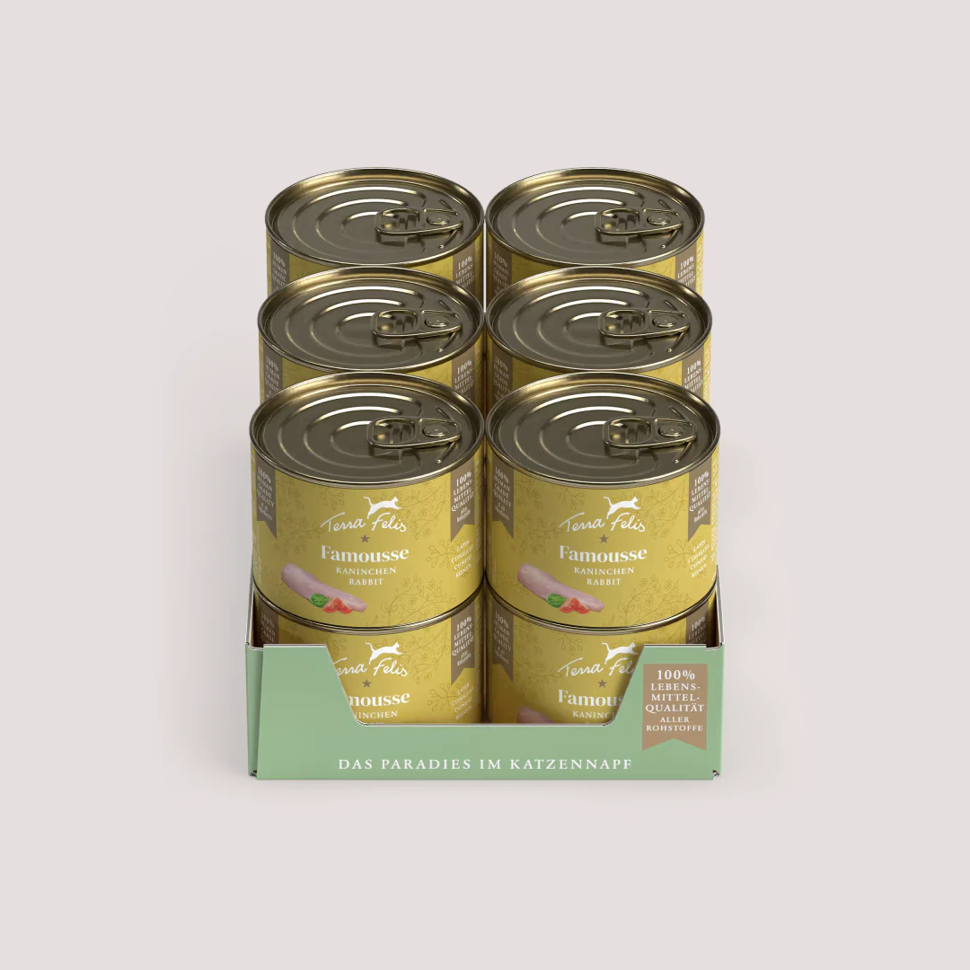 Terra Felis Rabbit Cat Food 200g