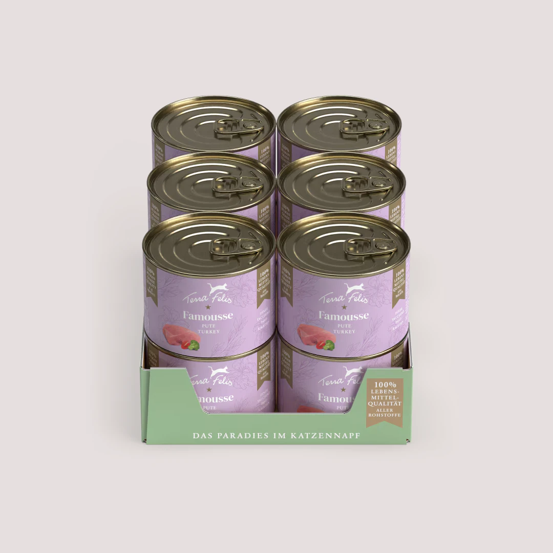 Terra Felis Turkey Cat Food 200g