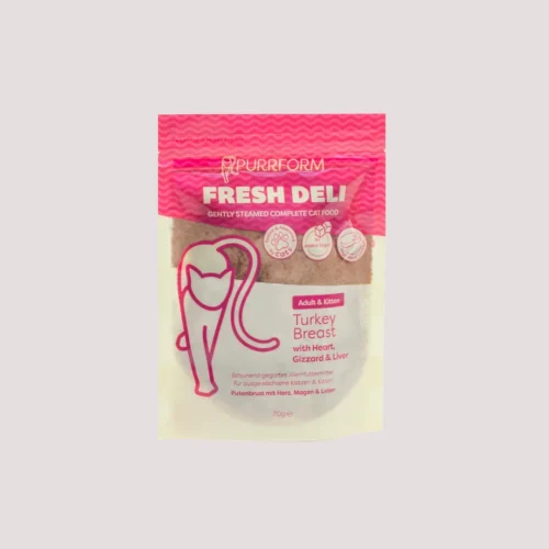 Purrform Fresh Deli Mixed Box No2 Purrform Fresh Deli Turkey Breast Cat Food 70g