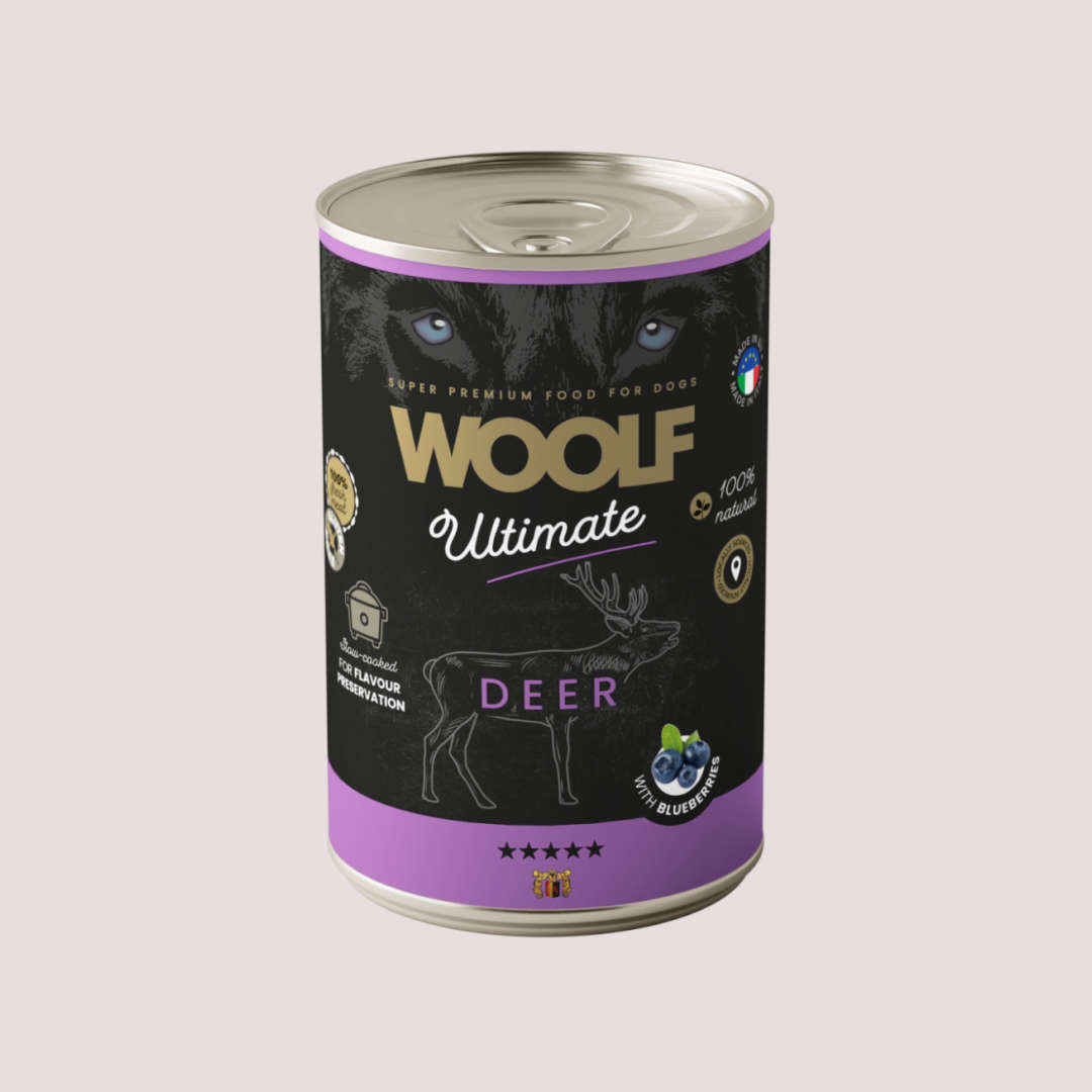 Woolf Deer With Blueberry 400g