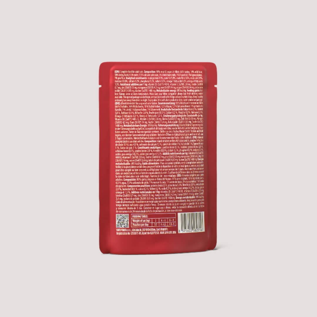 Carnilove Wild Boar & Chamomile Wet Cat Food 85g
