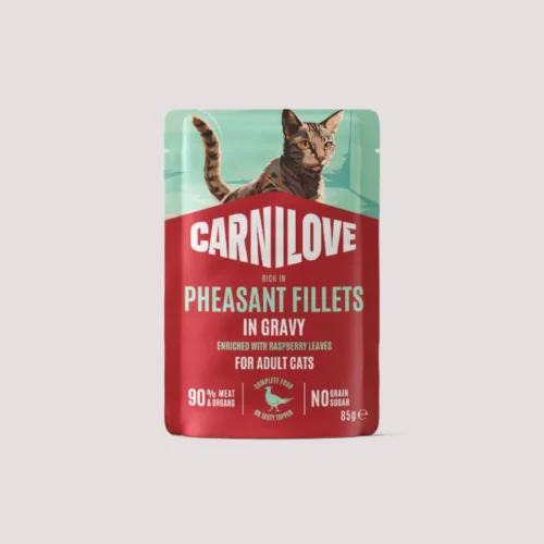 Carnilove Pheasant & Raspberry Leaf Wet Cat Food 85g