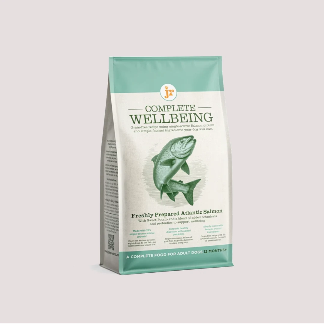JR Wellbeing Atlantic Salmon Dry Dog Food 2kg