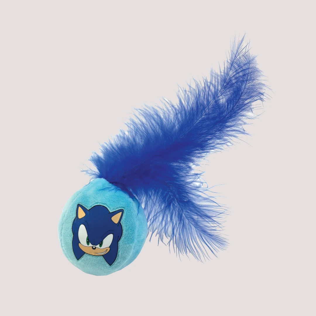 Sonic The Hedgehog Cat Toy