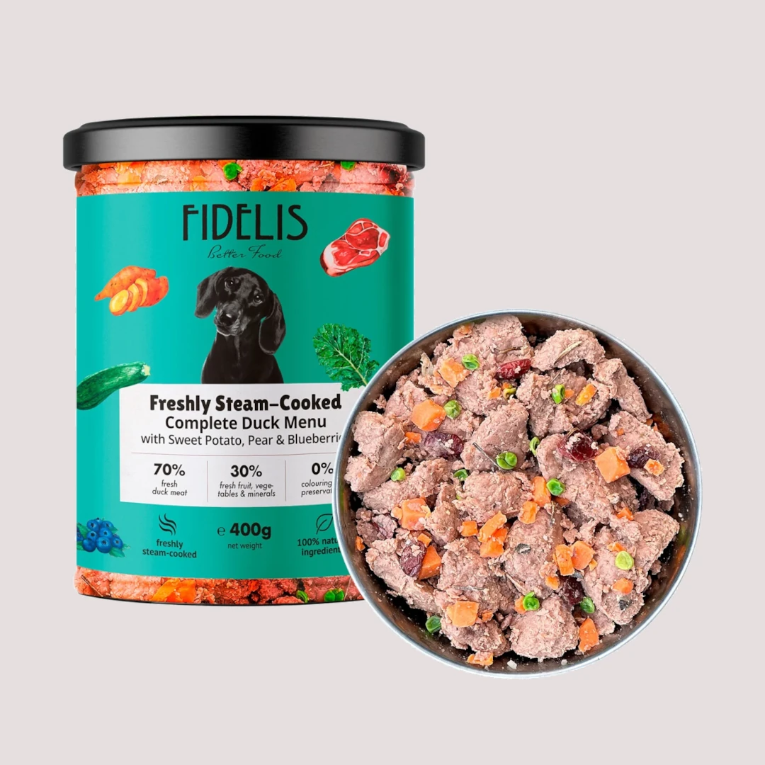 Fidelis Gently Cooked Duck 400g