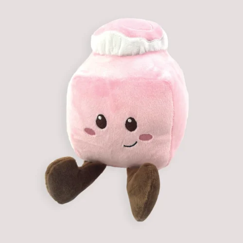 Happy Pet French Fancy Squeaker Plush Dog Toy