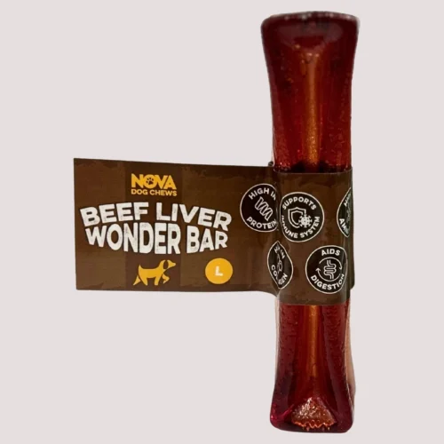 Nova Dog Chew Beef Liver Wonder Bar