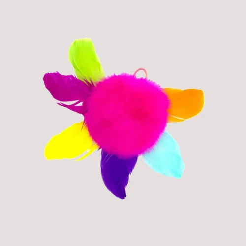 Purr In Our Hearts Flower Prowler Clip On